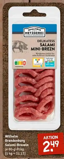 nahkauf Wilhelm brandenburg salami-brezeln Angebot