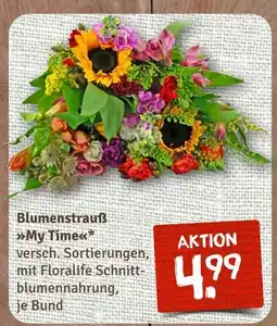 nahkauf Blumenstrauß my time Angebot