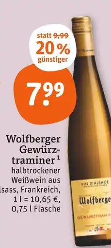 tegut Wolfberger gewürztraminer Angebot