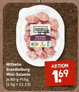 nahkauf Wilhelm brandenburg mini-salamis Angebot
