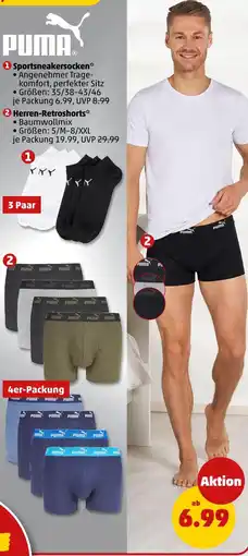 PENNY Puma sportsneakersocken Angebot