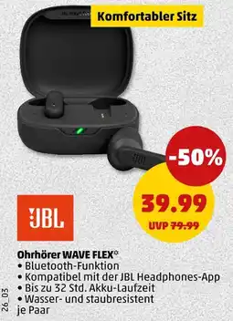 PENNY Jbl ohrhörer wave flex Angebot