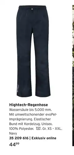 Tchibo Hightech-regenhose Angebot