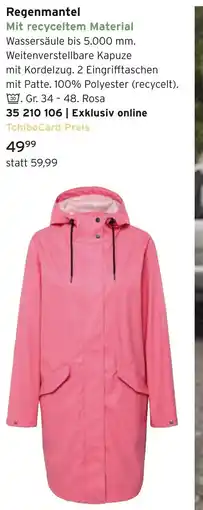 Tchibo Regenmantel Angebot