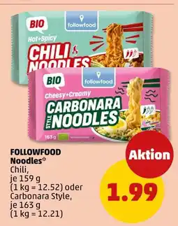 PENNY Followfood chili noodles Angebot