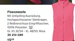 Tchibo Fleeceweste Angebot