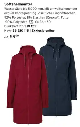 Tchibo Softshellmantel Angebot