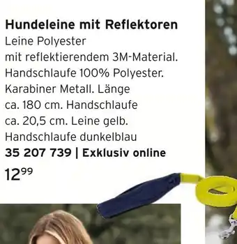 Tchibo Hundeleine mit reflektoren Angebot