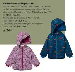 Tchibo Kinder-thermo-regenjacke Angebot