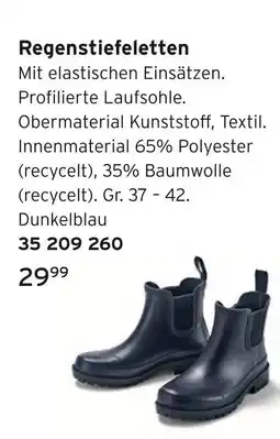 Tchibo Regenstiefeletten Angebot