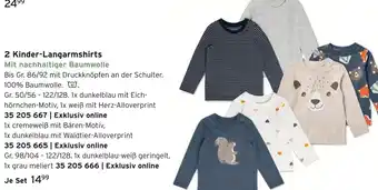 Tchibo Kinder-langarmshirts Angebot