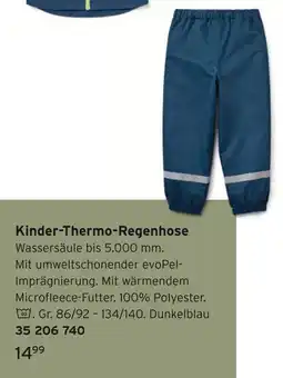 Tchibo Kinder-thermo-regenhose Angebot