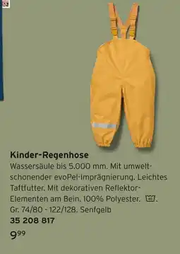 Tchibo Kinder-regenhose Angebot