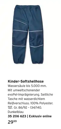 Tchibo Kinder-softshellhose Angebot