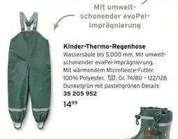 Tchibo Kinder-thermo-regenhose Angebot
