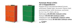Tchibo Kommode metall cn3 mit 3 klappenfächern Angebot