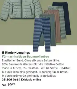 Tchibo 5 kinder-leggings Angebot