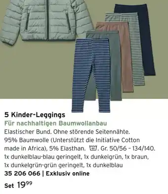 Tchibo 5 kinder-leggings Angebot