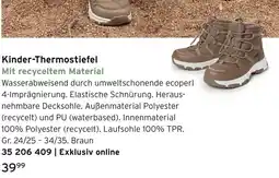 Tchibo Kinder-thermostiefel Angebot
