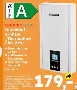 Globus Baumarkt Thermoflow durchlauferhitzer thermoflow elex 21n Angebot