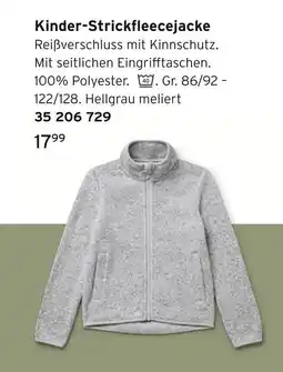 Tchibo Kinder-strickfleecejacke Angebot