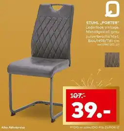 porta Stuhl 'porter' Angebot