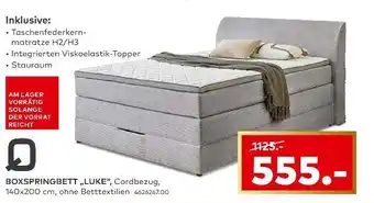 porta Boxspringbett 'luke' Angebot