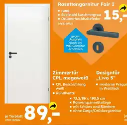 Globus Baumarkt Rosettengarnitur fair i Angebot