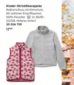 Tchibo Kinder-strickfleecejacke Angebot