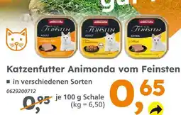 Globus Baumarkt Animonda feinsten adult Angebot
