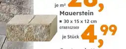 Globus Baumarkt Mauerstein Angebot