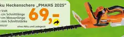 Globus Baumarkt Akku heckenschere pmahs 2025 Angebot
