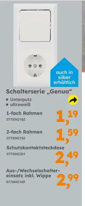 Globus Baumarkt 1-fach rahmen Angebot