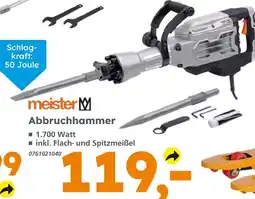 Globus Baumarkt Meister abbruchhammer Angebot