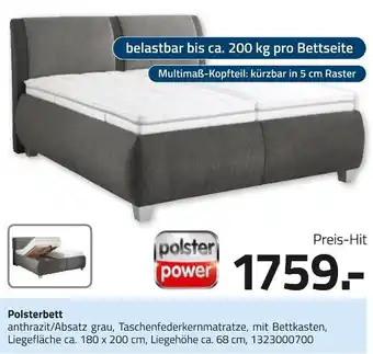 ROLLER Polsterbett Angebot