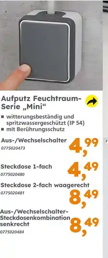 Globus Baumarkt Aus-/wechselschalter Angebot