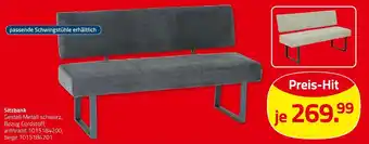 ROLLER Sitzbank Angebot
