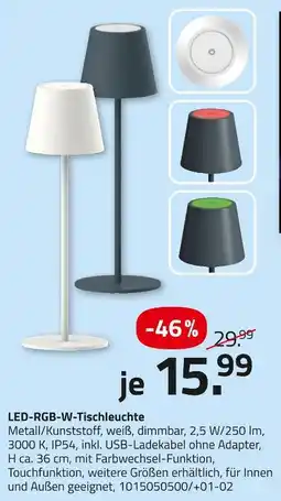 ROLLER Led-rgb-w-tischleuchte Angebot