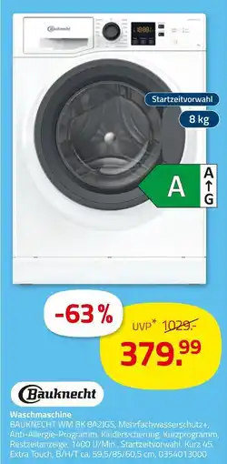 ROLLER Bauknecht waschmaschine Angebot