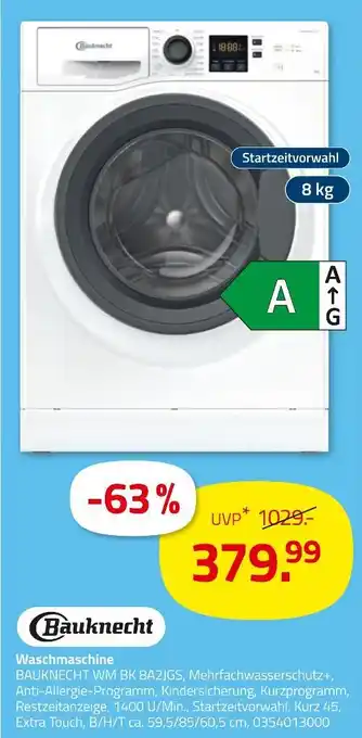 ROLLER Bauknecht waschmaschine Angebot