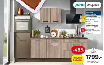 ROLLER Pino oder exquisit einbauküche Angebot