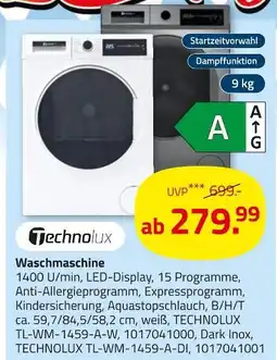 ROLLER Technolux waschmaschine Angebot