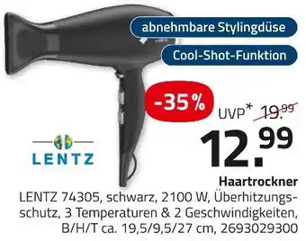 ROLLER Lentz haartrockner Angebot