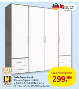 ROLLER Rauch drehtürenschrank Angebot