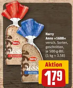 REWE Harry anno 1688 Angebot