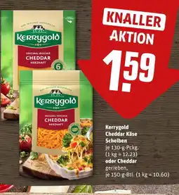 REWE Kerrygold cheddar käse scheiben Angebot