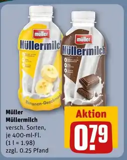 REWE Müller müllermilch bananen-geschmack Angebot