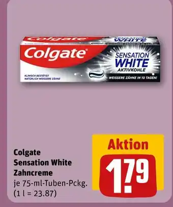 REWE Colgate sensation white zahncreme Angebot