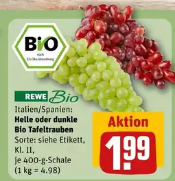 REWE Rewe bio helle bio tafeltrauben Angebot