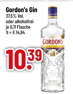 trinkgut Gordon's gordon's gin oder alkoholfrei Angebot